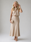 Eleanor  | Draped Dress