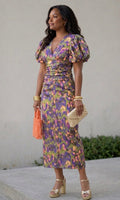 Zoe | Dress with Puff Sleeves