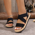 SKYLAR | BRAIDED PLATFORM ESPADRILLE SANDALS