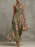 Sophie | Elegant Floral Maxi Dress
