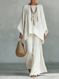Celine - Elegant Linen Two-Piece Set